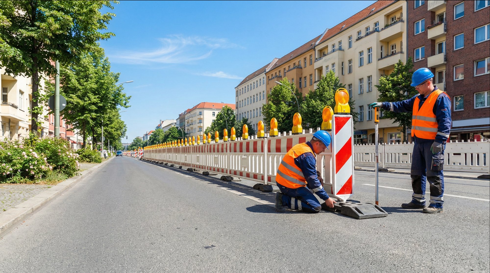 Baustellenabsicherung